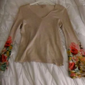 Ladies Floral Long sleeve Blouse